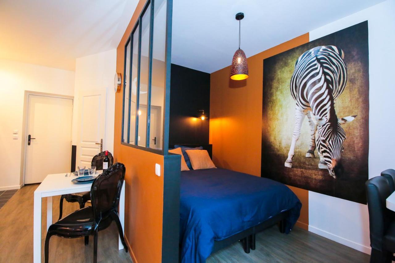 شقة Le Zebre, T1 Hypercentre Chic Et Cosy, Wifi Par Sovalfi سانت إتيان المظهر الخارجي الصورة